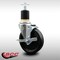 Service Caster 5'' SS Phenolic Swivel 1-7/8'' Expanding Stem Caster with Brake SCC-SSEX20S514-PHS-TLB-178 - alternate 3